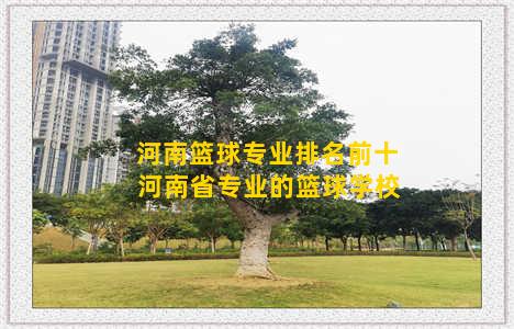 河南篮球专业排名前十 河南省专业的篮球学校
